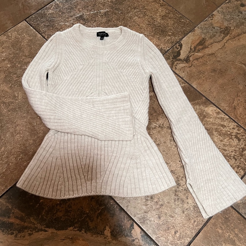 Topshop knit sweater.